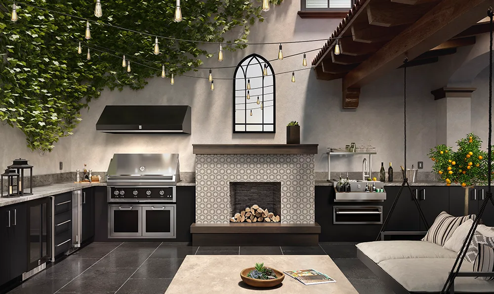Hestan Outdoor outdoor kitchen install