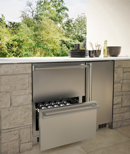 Marvel outdoor kitchen install