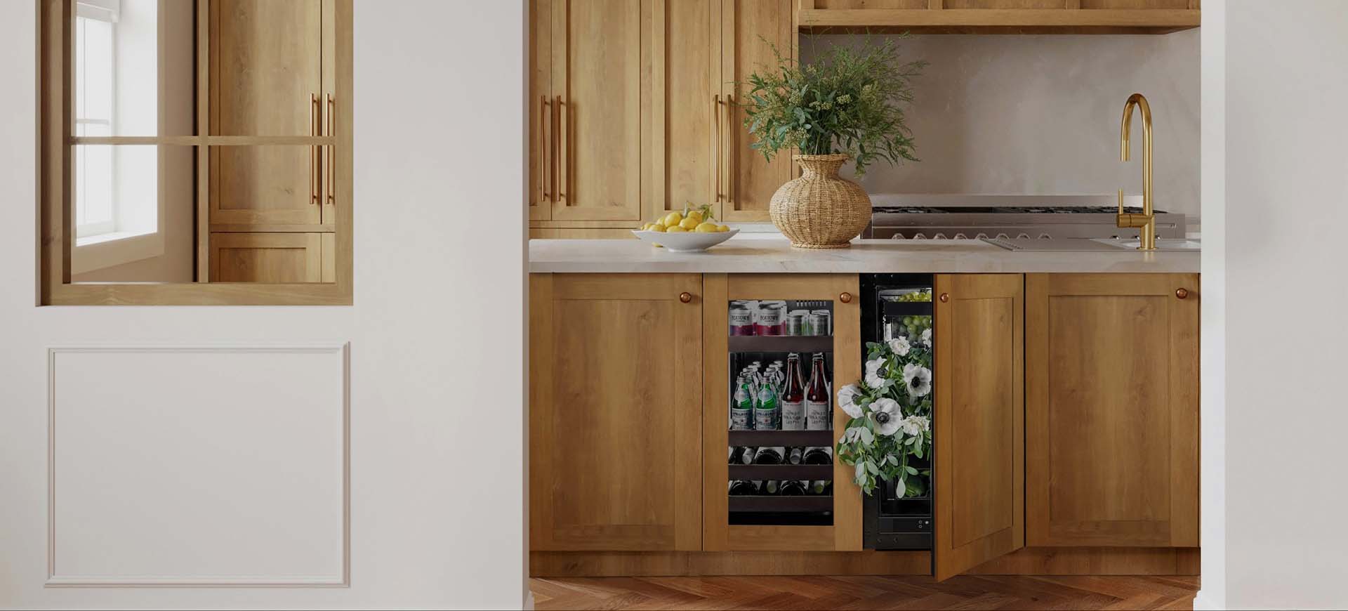 U-Line outdoor kitchen install
