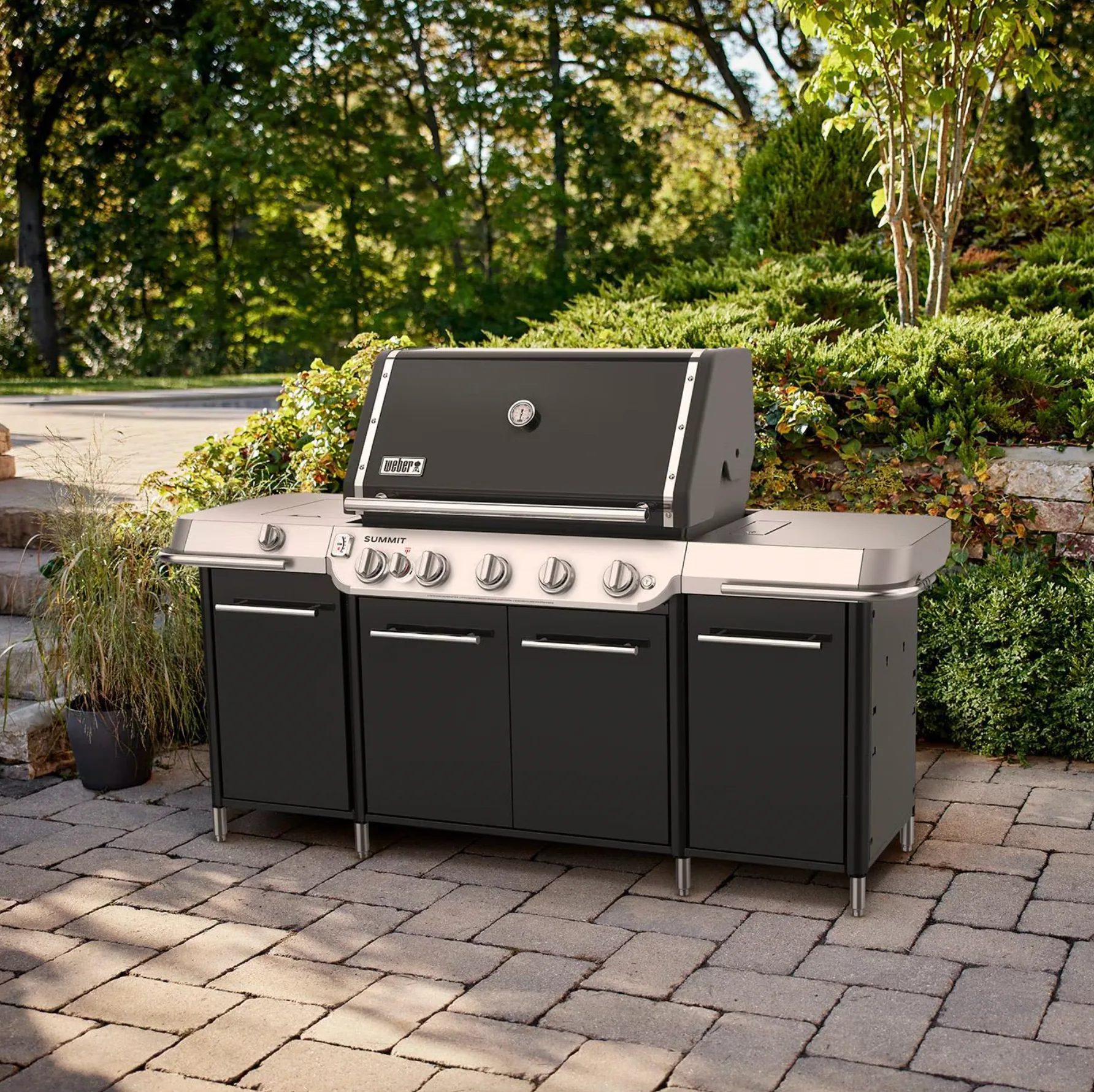 Weber outdoor kitchen install
